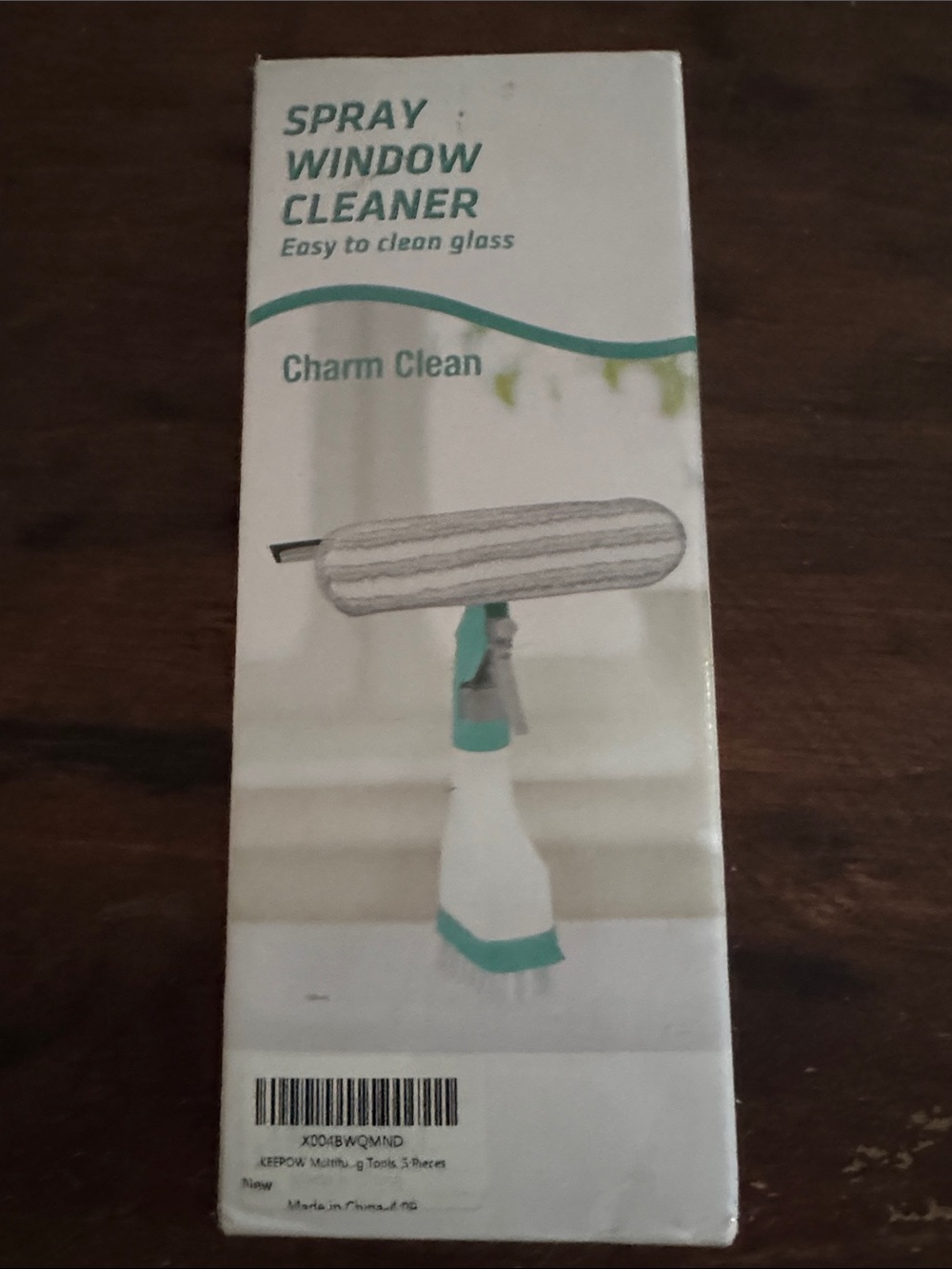 NWT Spray Window Cleaner - White & Teal